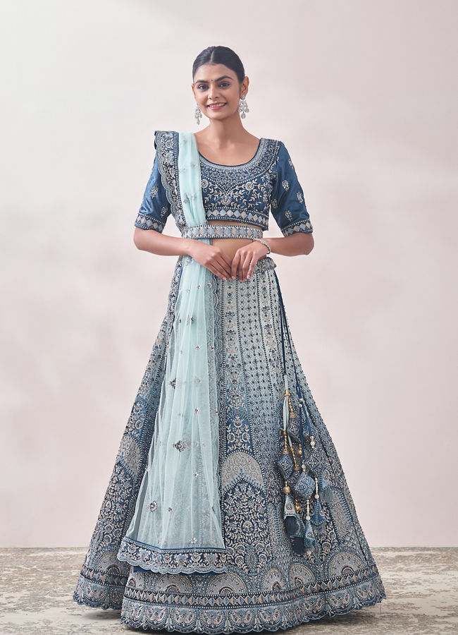 Manyavar lehenga for clearance engagement